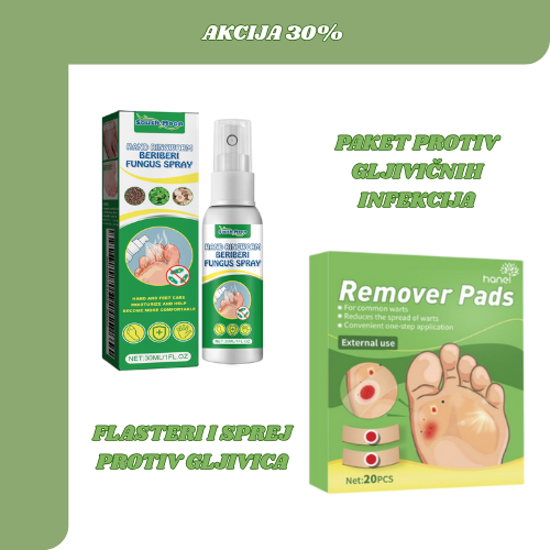 2 u 1 Set Protiv Gljivičnih Infekcija