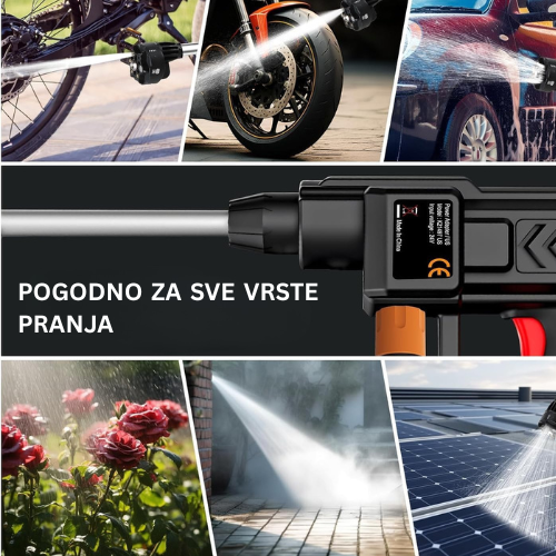 High Tech Aku Puska Za Pranje