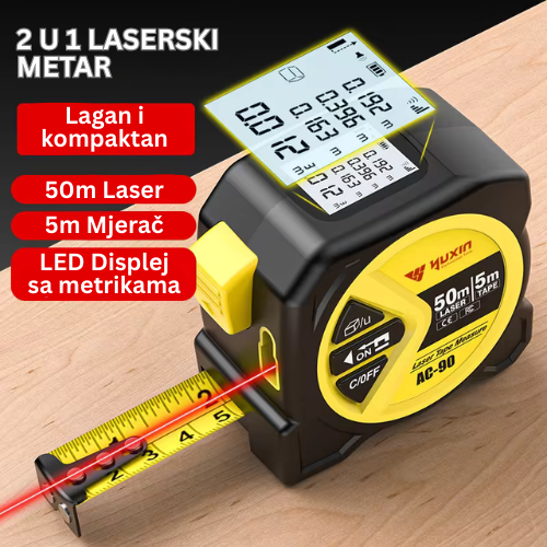2 u 1 Laserski Metar