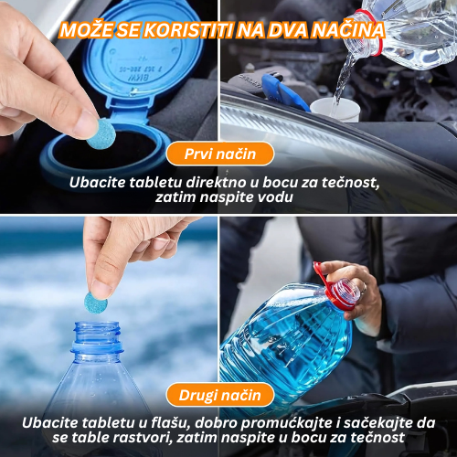 Tečnost Za Stakla U Tabletama