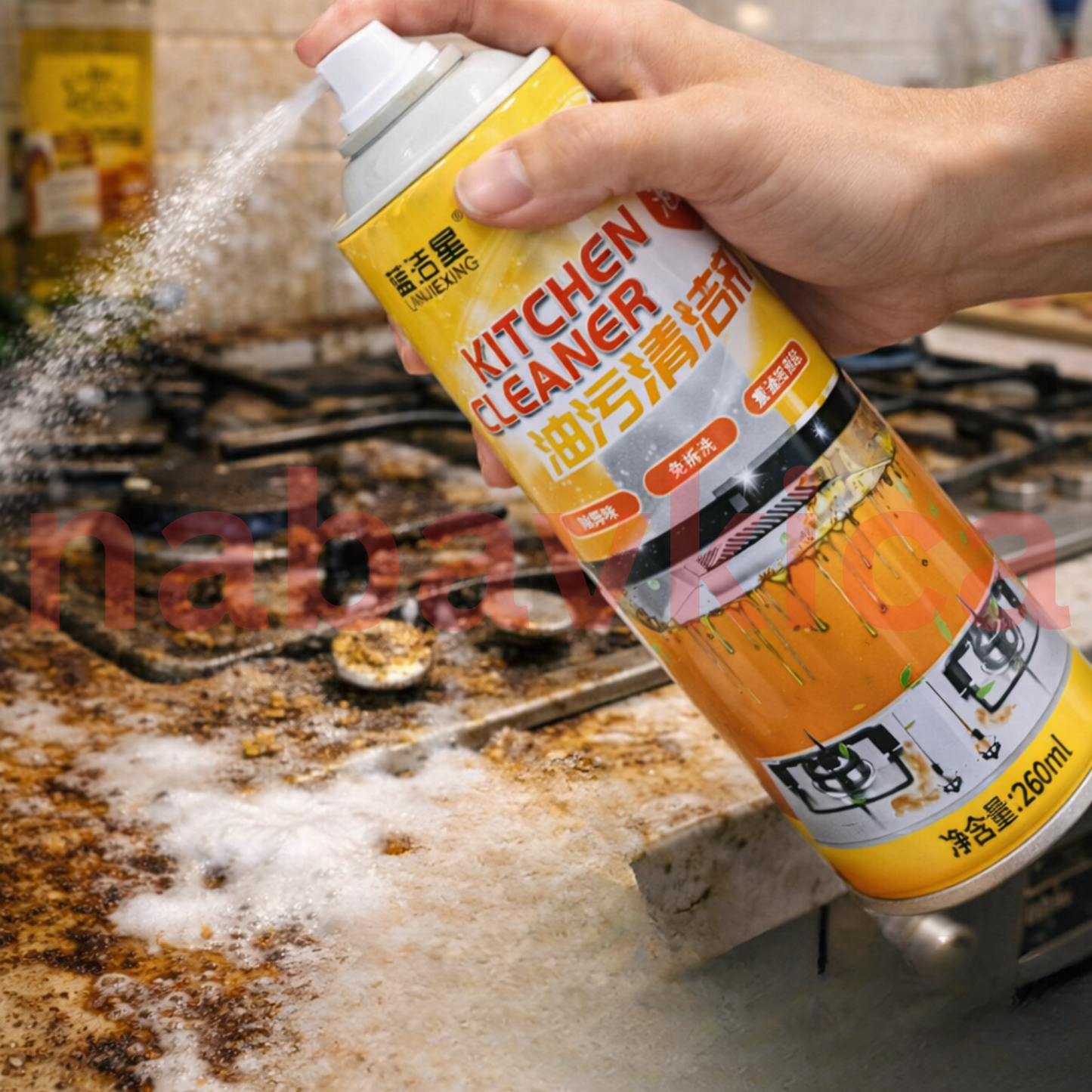 MOĆNA PJENA ZA ČIŠĆENJE KUHINJE