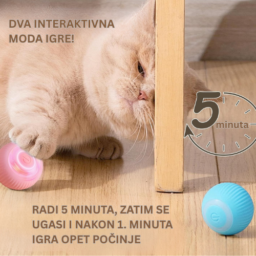 VIBRACIONA PAMETNA LOPTICA ZA MACE