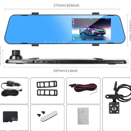 Hight Tech Ultra HD Retrovizor Kamera
