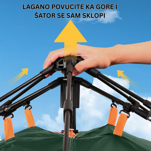 High Tech Samosklopivi Šator
