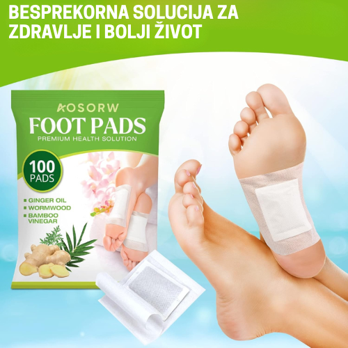 Kinoki flasteri za stopala 3 u 1