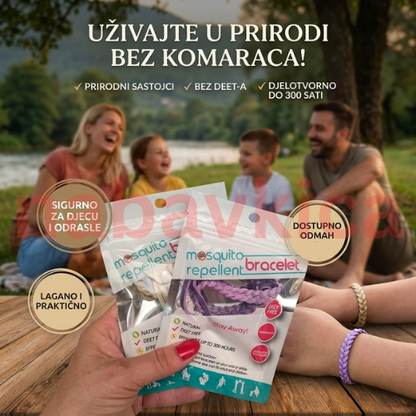 Narukvica Protiv Komaraca Za Djecu i Odrasle