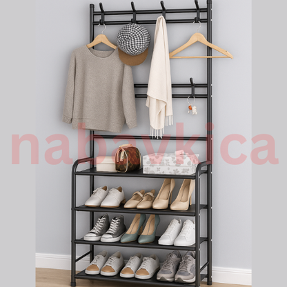 2 u 1 Stalak Za Obuću I Odjeću