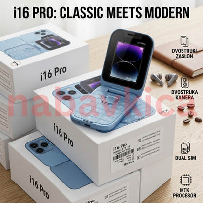 Telefon na preklapanje i16 Pro