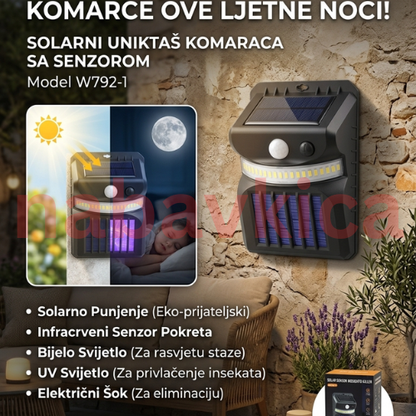 Solarna lampa protiv komaraca