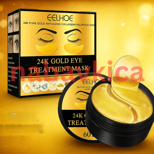 24K ZLATNA MASKA PROTIV BORA OKO OČIJU