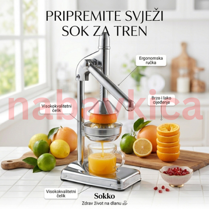 Profesionalna Ručna Cjediljka 100% Prirodno