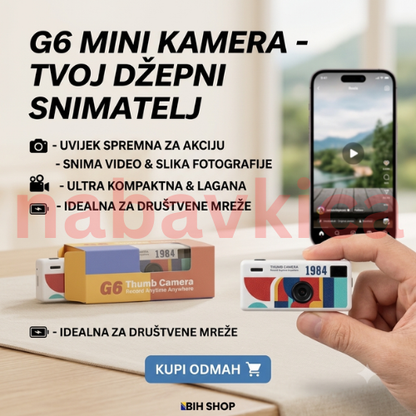 Mini Akciona Kamera G6 Photox