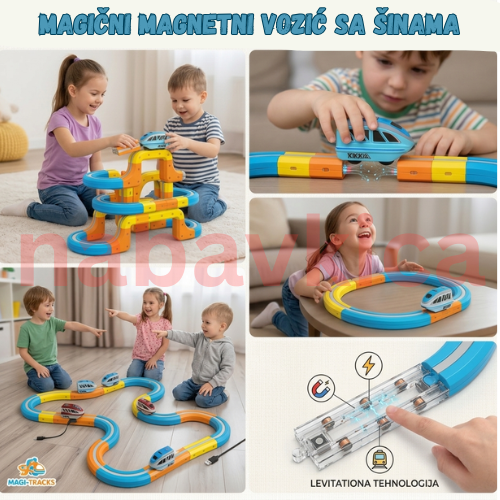 Magični Magnetni Vozić