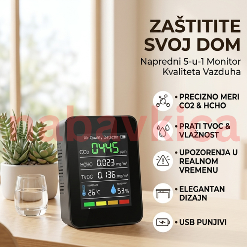 Detektor Kvaliteta Vazduha CO2