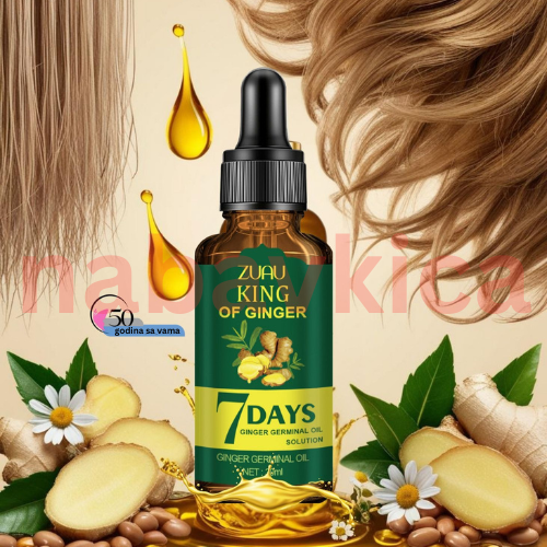 Đumbirovo Ulje Za Njegu I Rast Kose