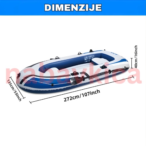 Čamac Na Naduvavanje Za 2 i 4 Osobe
