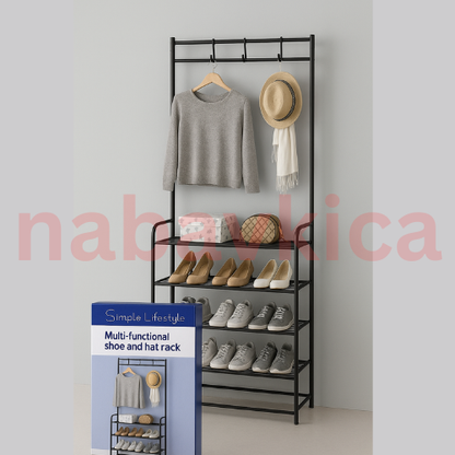 2 u 1 Stalak Za Obuću I Odjeću