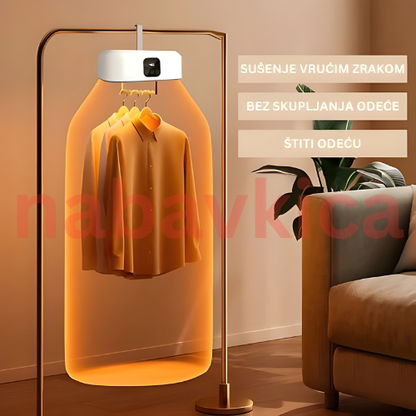 Prenosiva 2 u 1 Sušilica I Pegla Za Odjeću