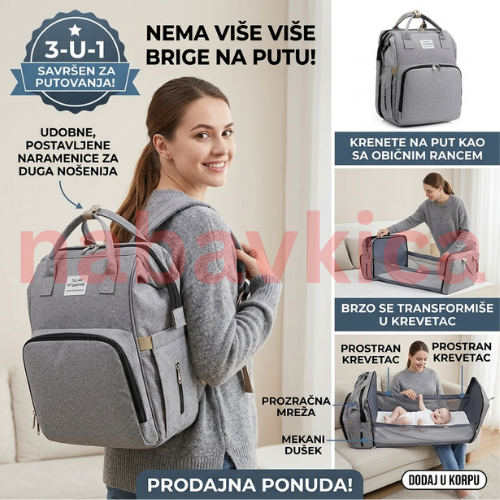 Specijalni 3 u 1 ranac za trudnice