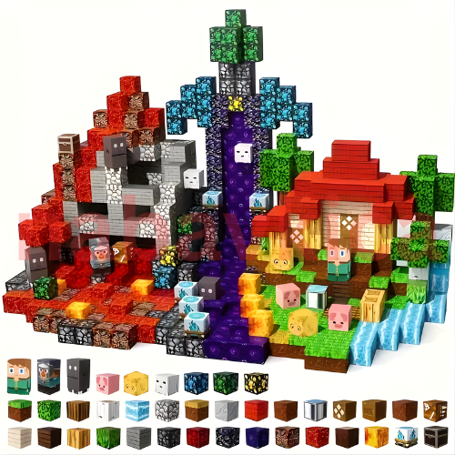 MINECRAFT MAGNETNE KOCKICE