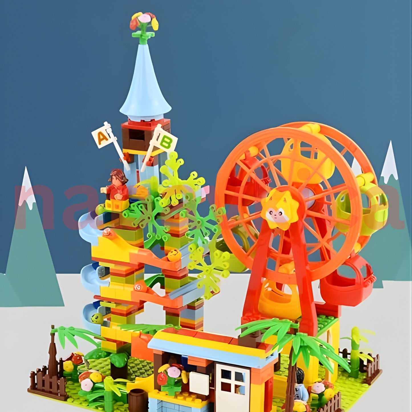 ZABAVNI PARK OD KOCKICA ZA DJECU