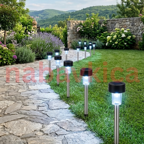 Solarna Lampa Za Dvorište 10 komada