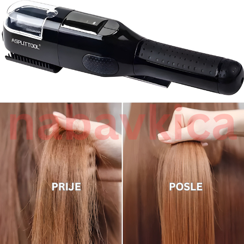 2 u 1 Trimer Pegla Za Ispucalu Kosu