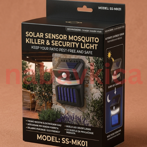 Solarna lampa protiv komaraca