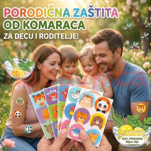 Flasteri Protiv Komaraca za Djecu i Odrasle