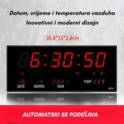 Digitalni Zidni Sat